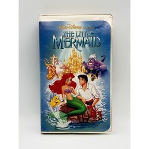 Walt Disney The Little Mermaid Black Diamond VHS Banned Cover Art Classic